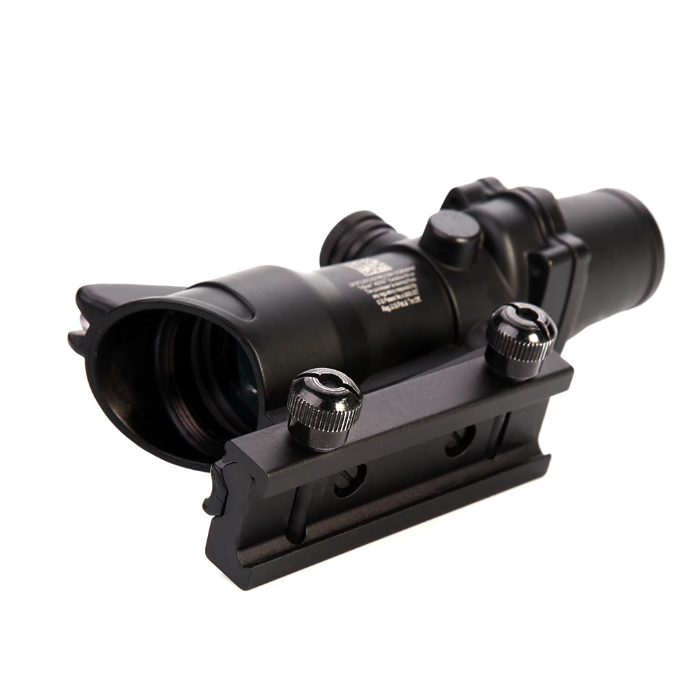 Оптический прицел 4X32 ACOG Тактический Rifscope охотничий стекло травленая сетка