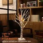 Белое пасхальное дерево с подсветкой, декоративные пасхальные яйца, 60 см