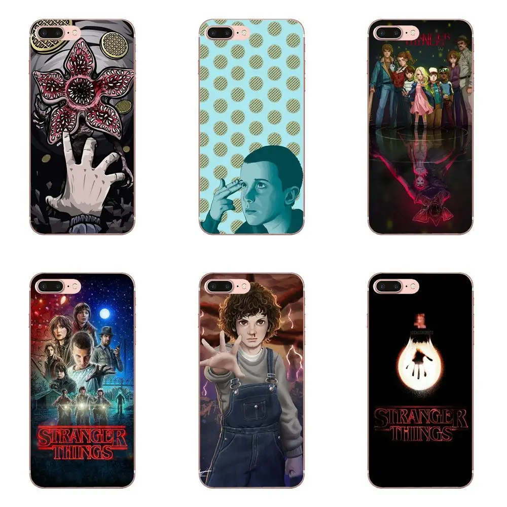 Мягкий ТПУ печать странные вещи Рождественские огни для Sony Xperia Z Z1 Z2 Z3 + Z4 Compact Z5 Plus