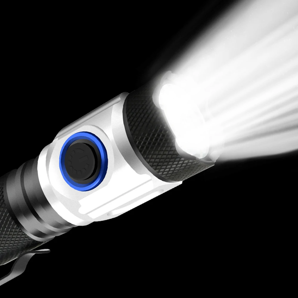 LEADLY 4 XPG светодиодный фонарик USB Перезаряжаемый Мини 5 режимов освещения