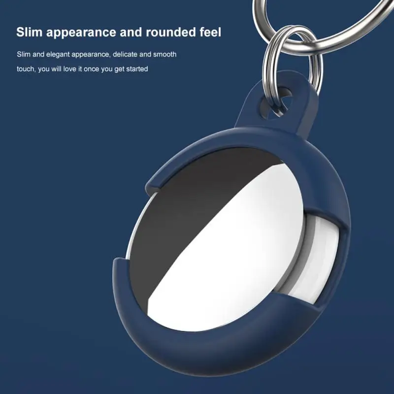 Защитный чехол для трекера AirTag защиты от потери воздуха силиконовый защитный