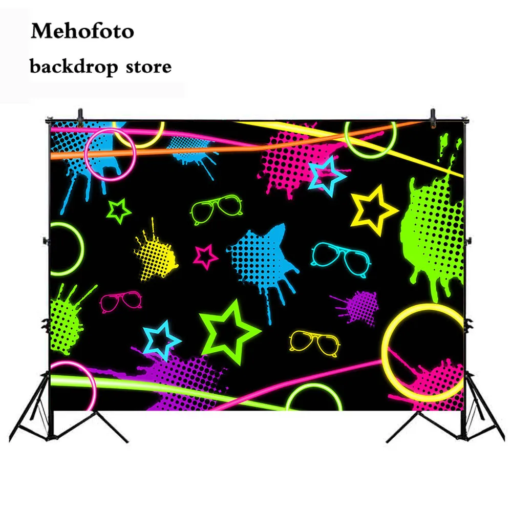 Фотофон Mehofoto с надписью Let's Happy Party для вечевечерние украшения рулон и катание на