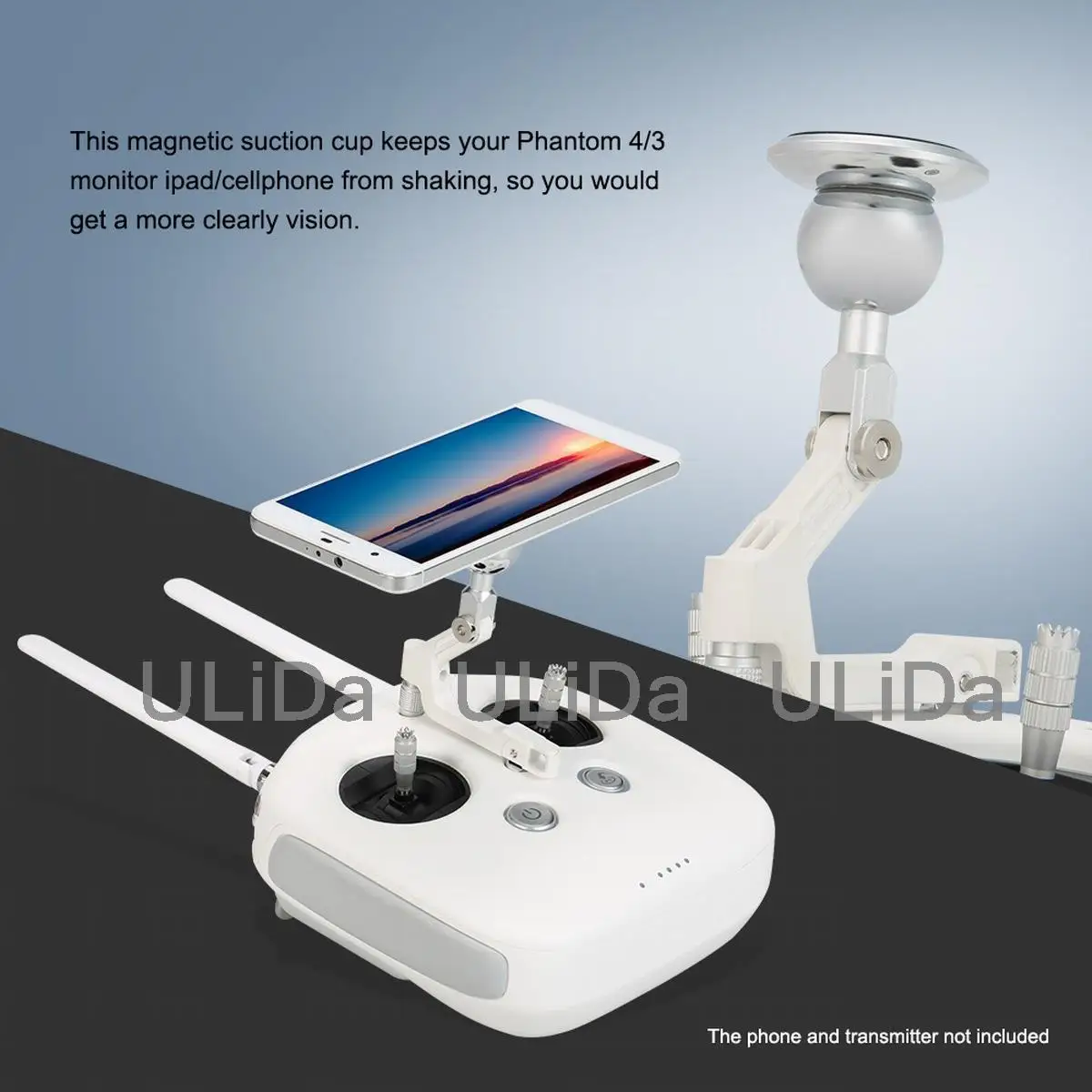 Universal Magnetic bracket for mobile phone tablet DJI Phantom3/4 Transmitter Remote Controller RC