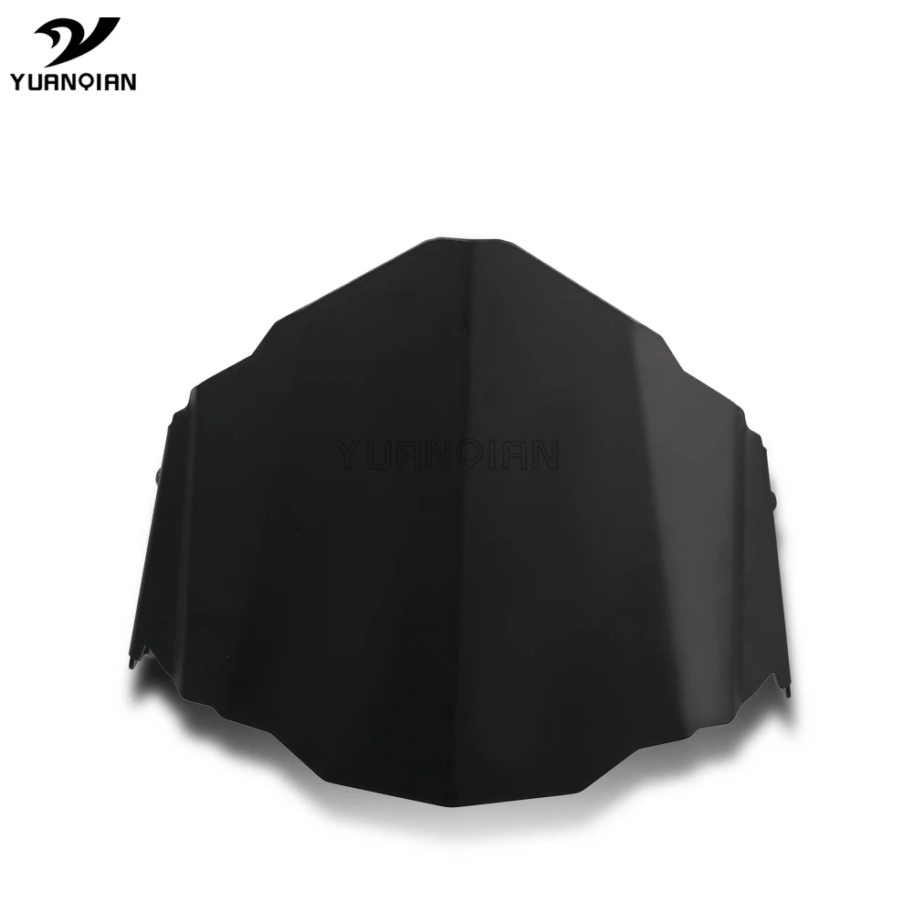 

black Motorcycle Windshield For YAMAHA MT09 FZ09 Motorbike Wind Deflector Windscreen MT-09 MT 09 FZ-09 FZ 09 2017-2020 2018 2019