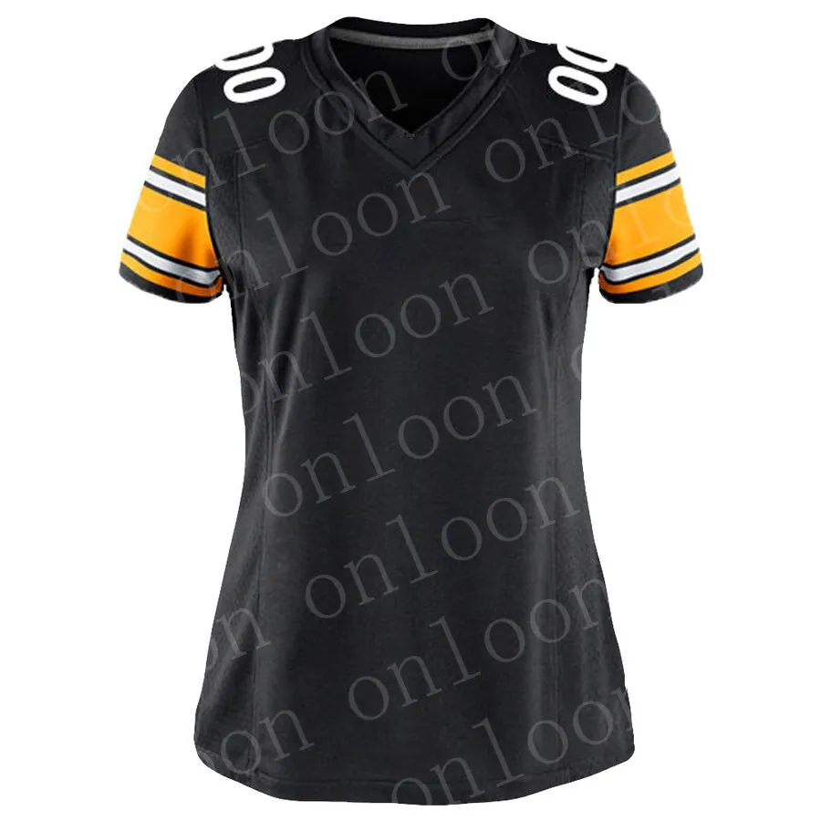 

Womens New American Football Pittsburgh Sport Fans Wear Juju Smith-Schuster Antonio Brown Devin Bush Rorthlisberger Bell Jerseys