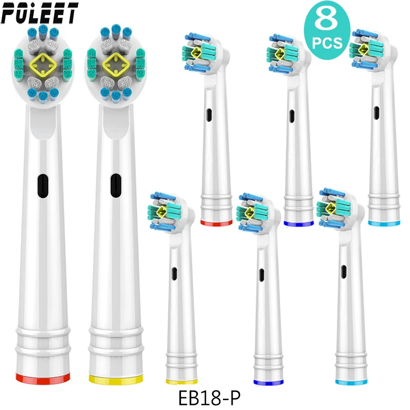8 шт. сменные головки для зубной щетки Oral B EB18A | Бытовая техника