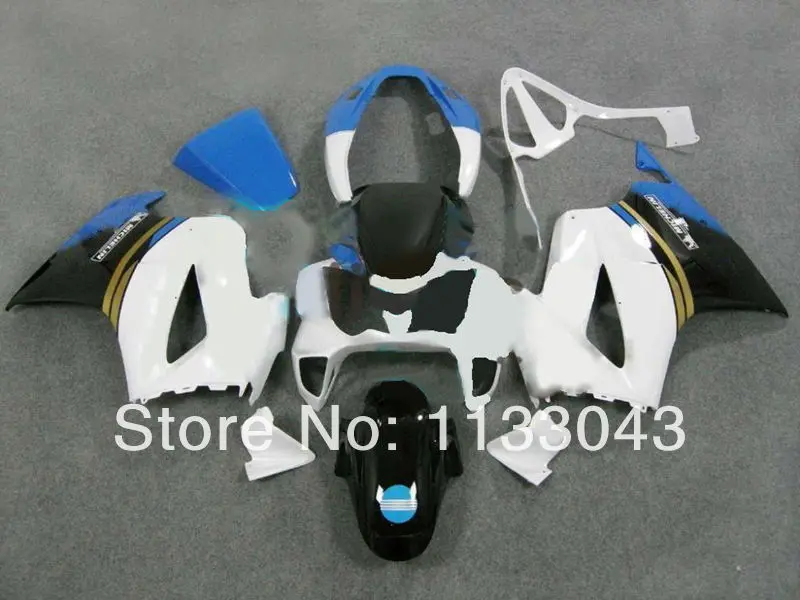 

7gifts Blue White Fairing Kit For HONDA VFR800 VFR800 2002 2003 2004 2005 2006 2007 2008 2009 2010 2011 2012 Fairings