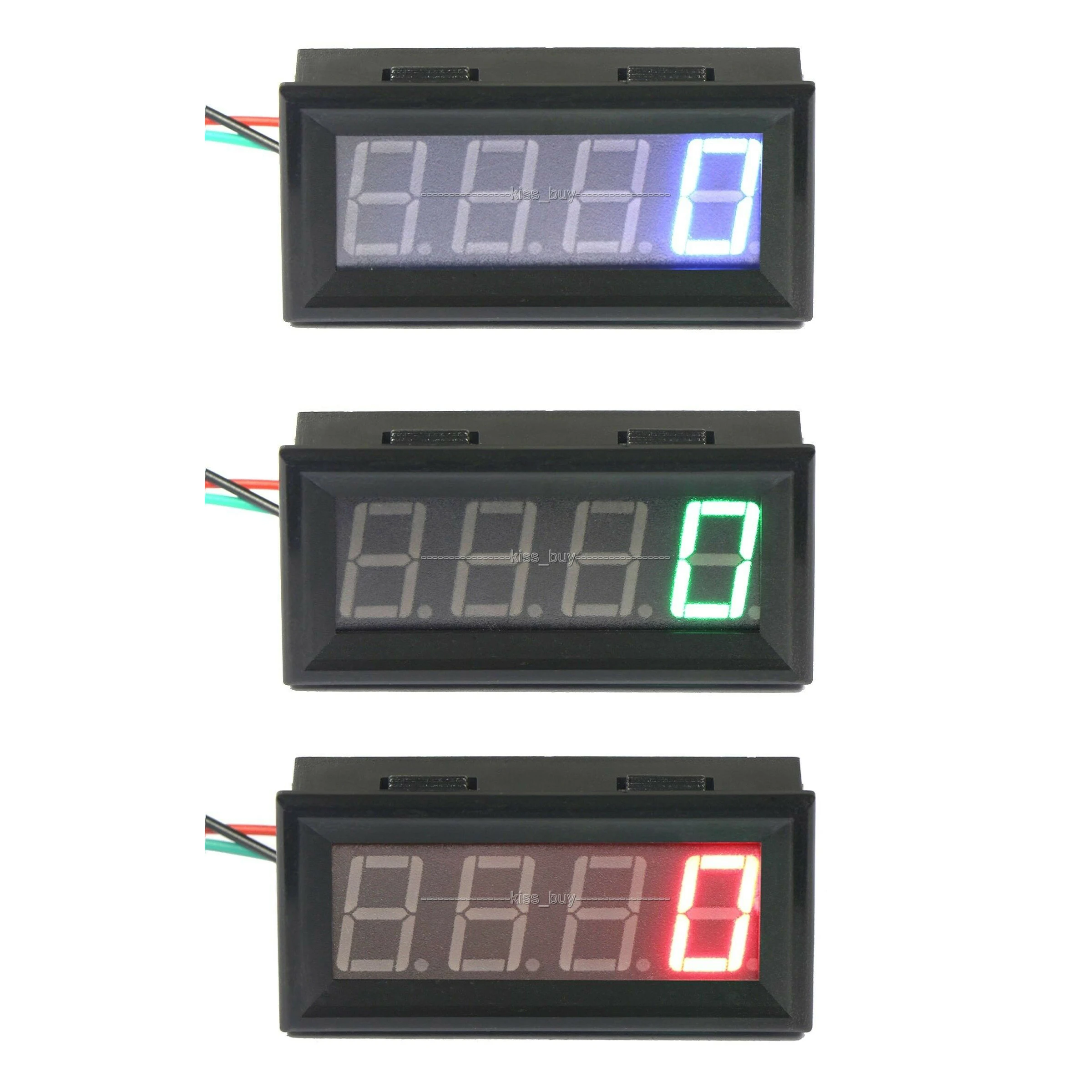 DYKB 0.56" LED Display Digital Speedometer Tachometer RPM DC 12V 24V Tacho Gauge Speed Monitor meter F car Motor Engine Sensor