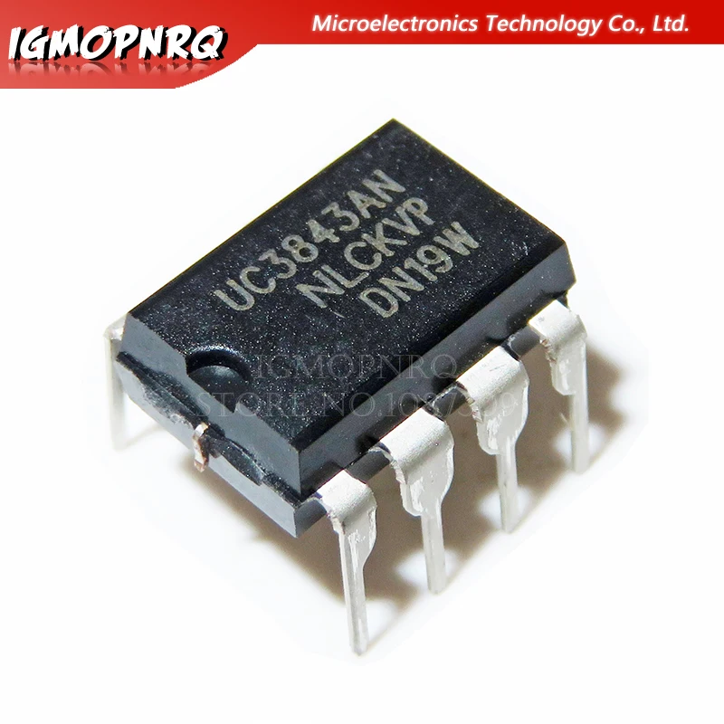 10 шт. UC3843AN UC3843 переключатель контроллеров текущий режим DIP-8 новый оригинальный