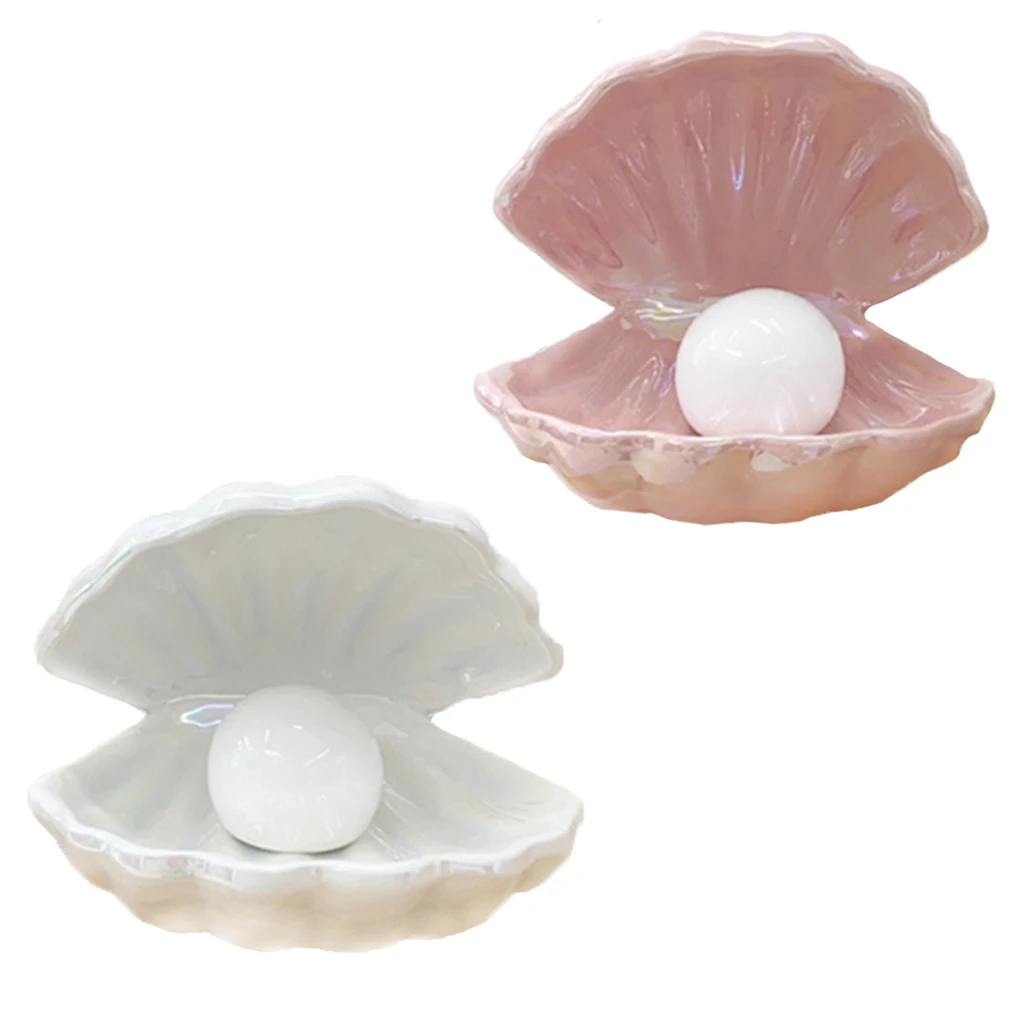 

Shell LED Night Light Battery Operated Bedside Lamp Bathroom Bedroom Gift