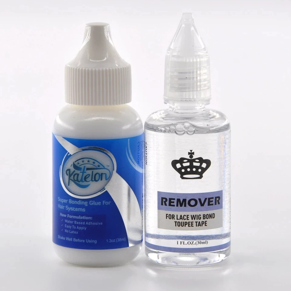 

1.3OZ(38ml) Super Bonding Adhesive Glue and Rree Remover For Hair Systems For Lace Wig/Toupee Remover