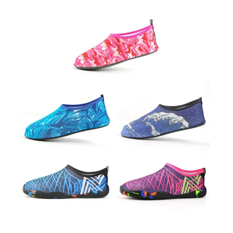 

Men Beach Aqua Socks Women Swimming Barefoot Sneaker Yoga Fitness Dance Shoes Water Sports Surfing Diving Snorkeling Shoes