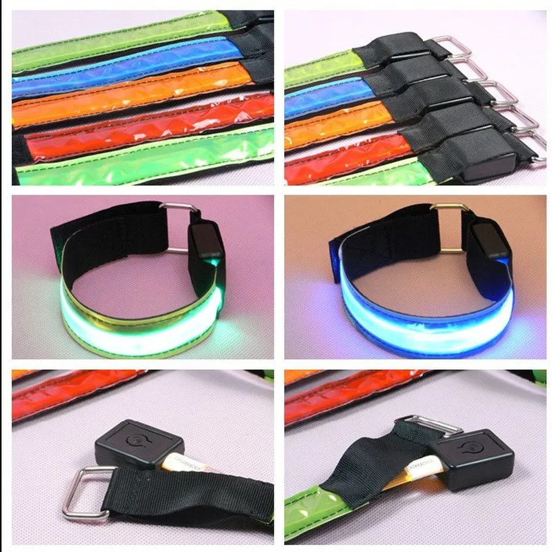 1 шт. светодиодные браслеты для бега велосипедистов|Велосипедная фара| |