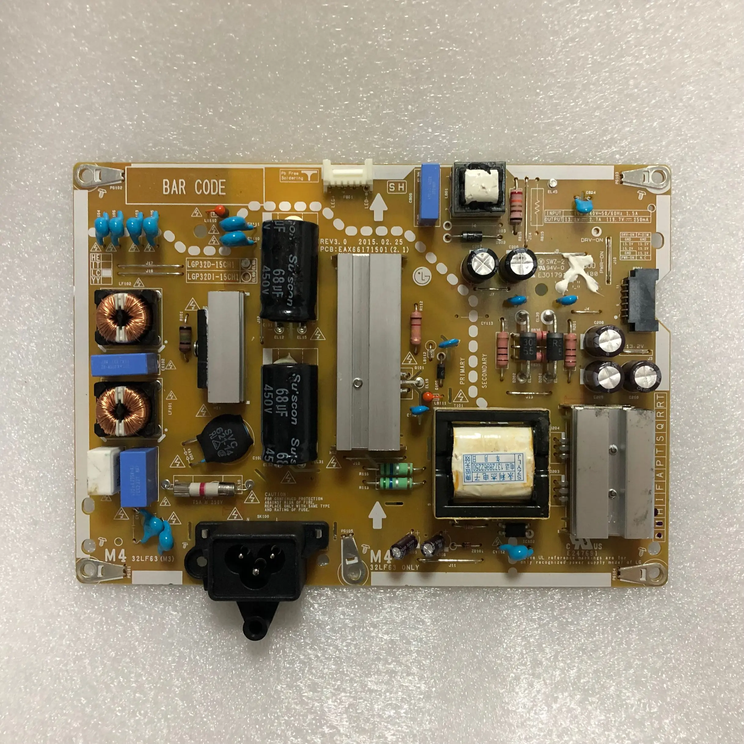1 шт/лот хорошее качество оригинальный LGP32D 15CH1 EAX66171501|ЖК-экраны и панели для