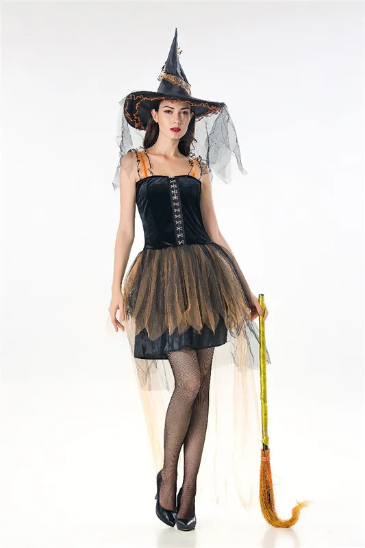 Костюм для Хэллоуина костюм взрослых ужас вампира летучая мышь ведьма