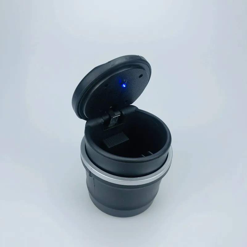 Автостайлинг портативная светодиодная автомобильная пепельница для ford focus 2 3 fiesta