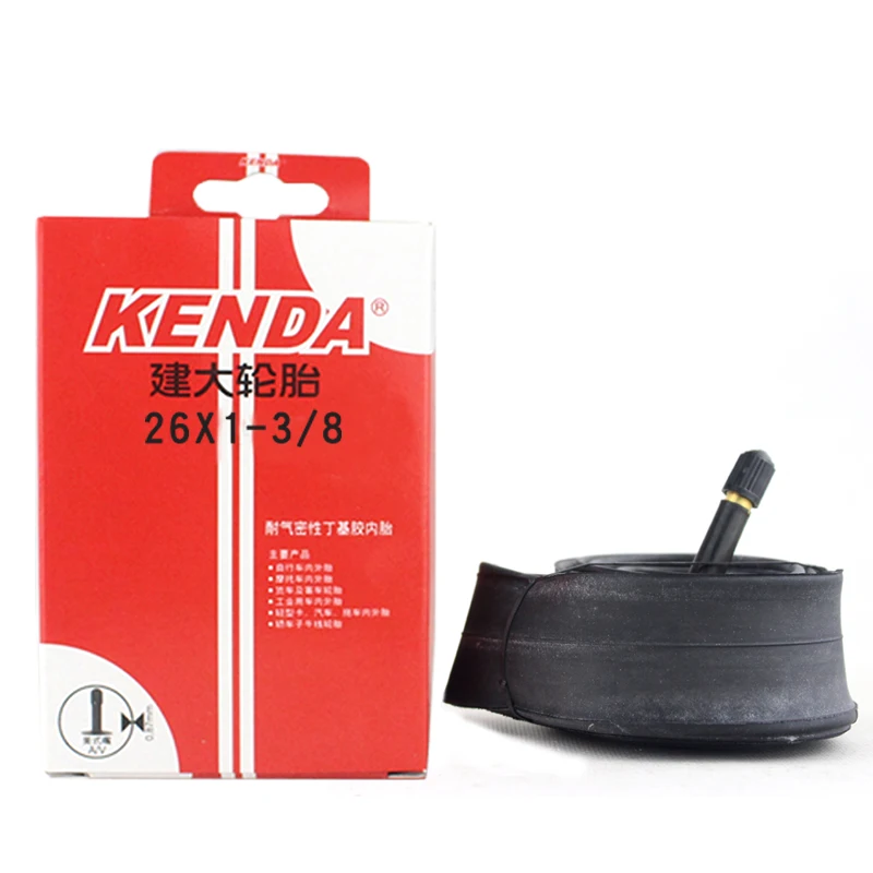 Велосипедная внутренняя трубка Kenda шины для горного велосипеда 26*1-3/8 26*1 25 S/V F/V