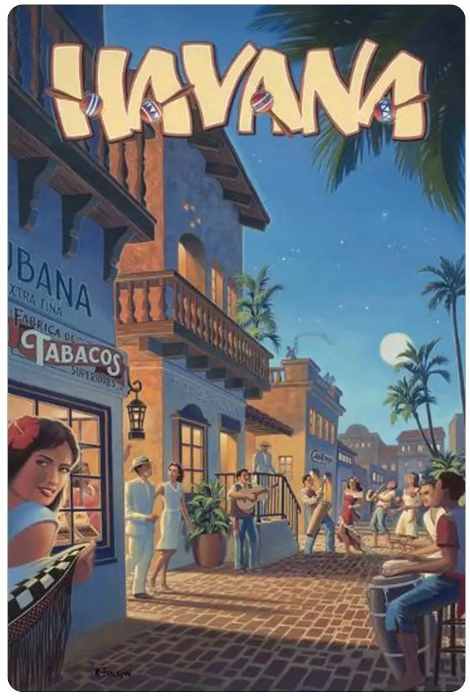 

San Francisco Tin Sign Sign Vintage Look tin Sign Bar Cafe Sign Metal Art Decor Iron Painting 8x12 inch