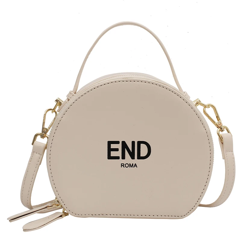 

small bag in the summer of 2021 the new fashion worn small round package joker popular texture single shoulder bag