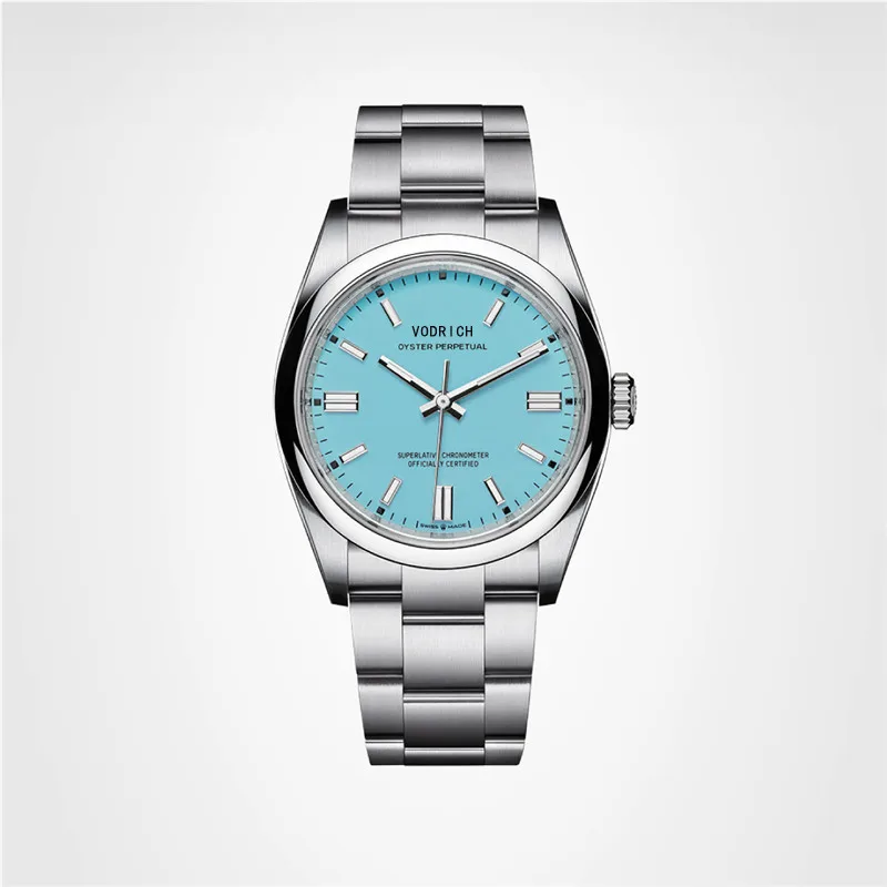 

Luxury Brand Men Automatic Mechanical Watch Rose Gold Red Black Blue Ceramic Bezel Oyster-Perpetual- Stainless Steel Sapphire
