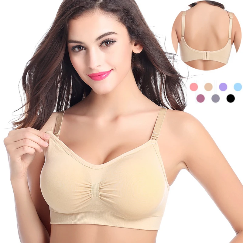 

Nursing Bra Maternity Clothes For Pregnant Women Pregnancy Maternity Bra Breastfeeding Lactation Maternal Underwear Things Bras