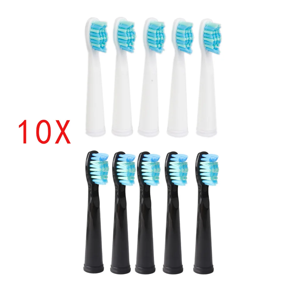 Сменные насадки для электрических зубных щеток Lansung Seago SG610 SG908 SG917 10
