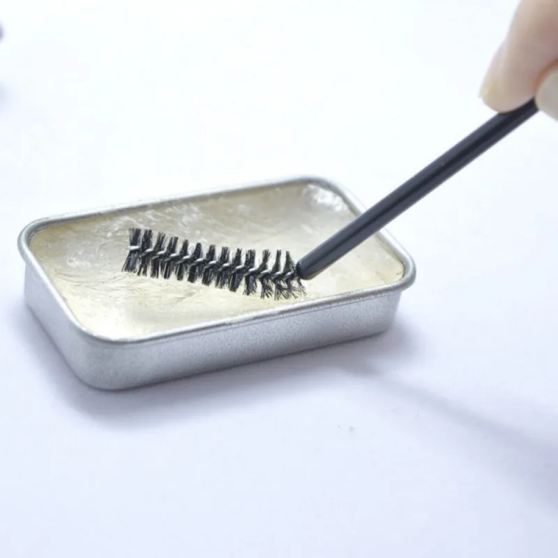 Воск для повторного роста ресниц Wild Eyebrow Shaping Soap стойкий водонепроницаемый гель для формирования бровей воск для увеличения бровей