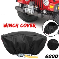 600d winch dust proof cover 5000lb 13000lb pound capacity range waterproof winch cover car accessories