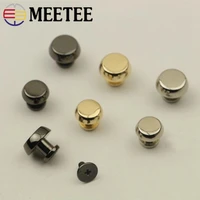 meetee 2040pcs 710mm metal rivet screw for bags hardware handbag decorative studs button nail rivet metal buckles snap hooks