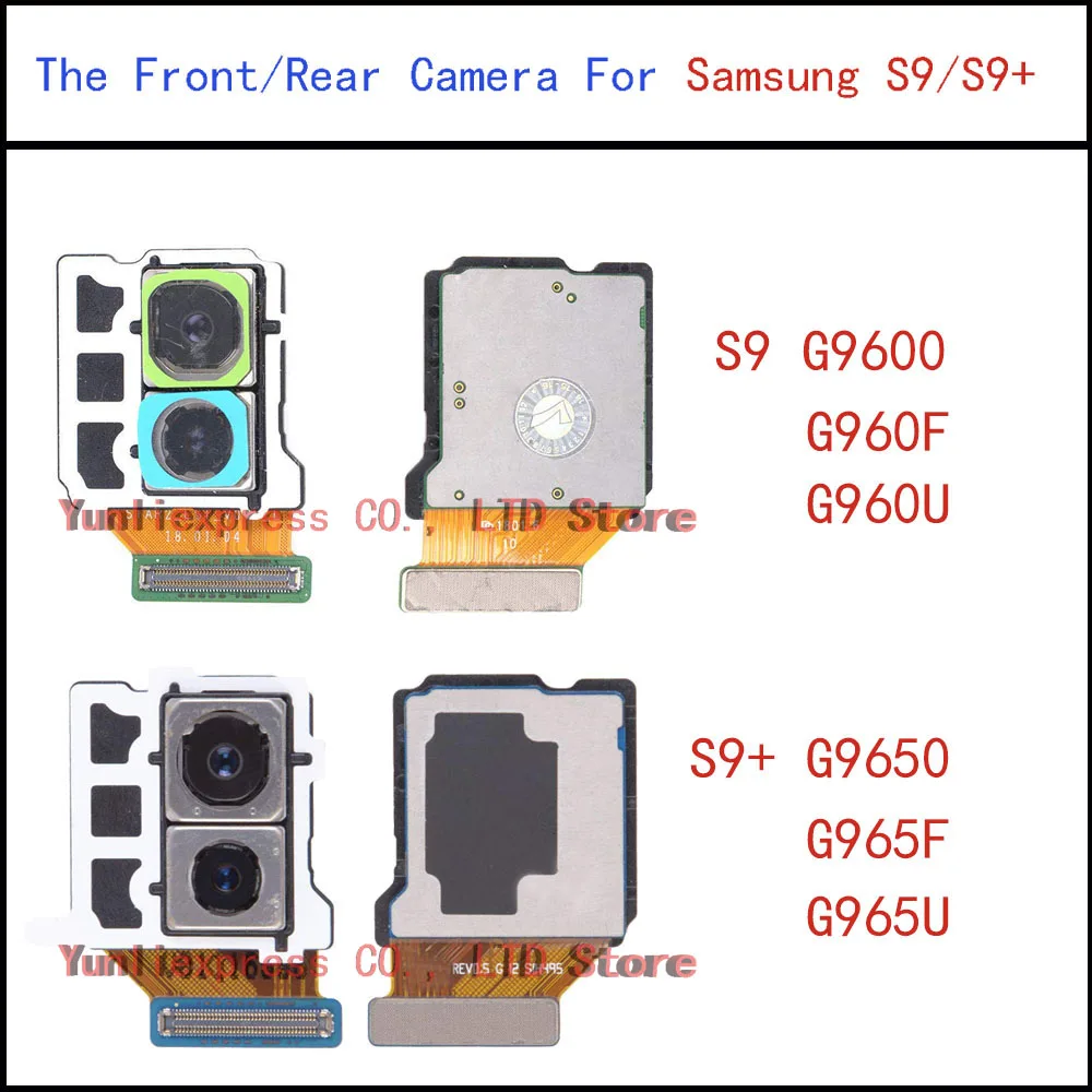 Задний основной модуль камеры гибкий кабель для samsung Galaxy S9 G9600 G960F G960U S9 Plus G9650 G965F G965U