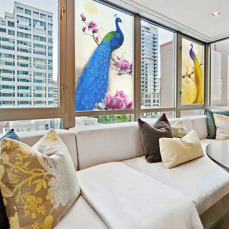 

Frosted household window window paper glass sticker shading opaque bath glass bathroom film privacy