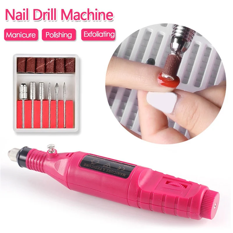 Набор инструментов для маникюра ногтей Сушилка лампы USB пилка полирования ручка