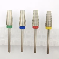 new silver 5 in 1 carbide multi function tungsten carbide nail milling drill bits double hand use