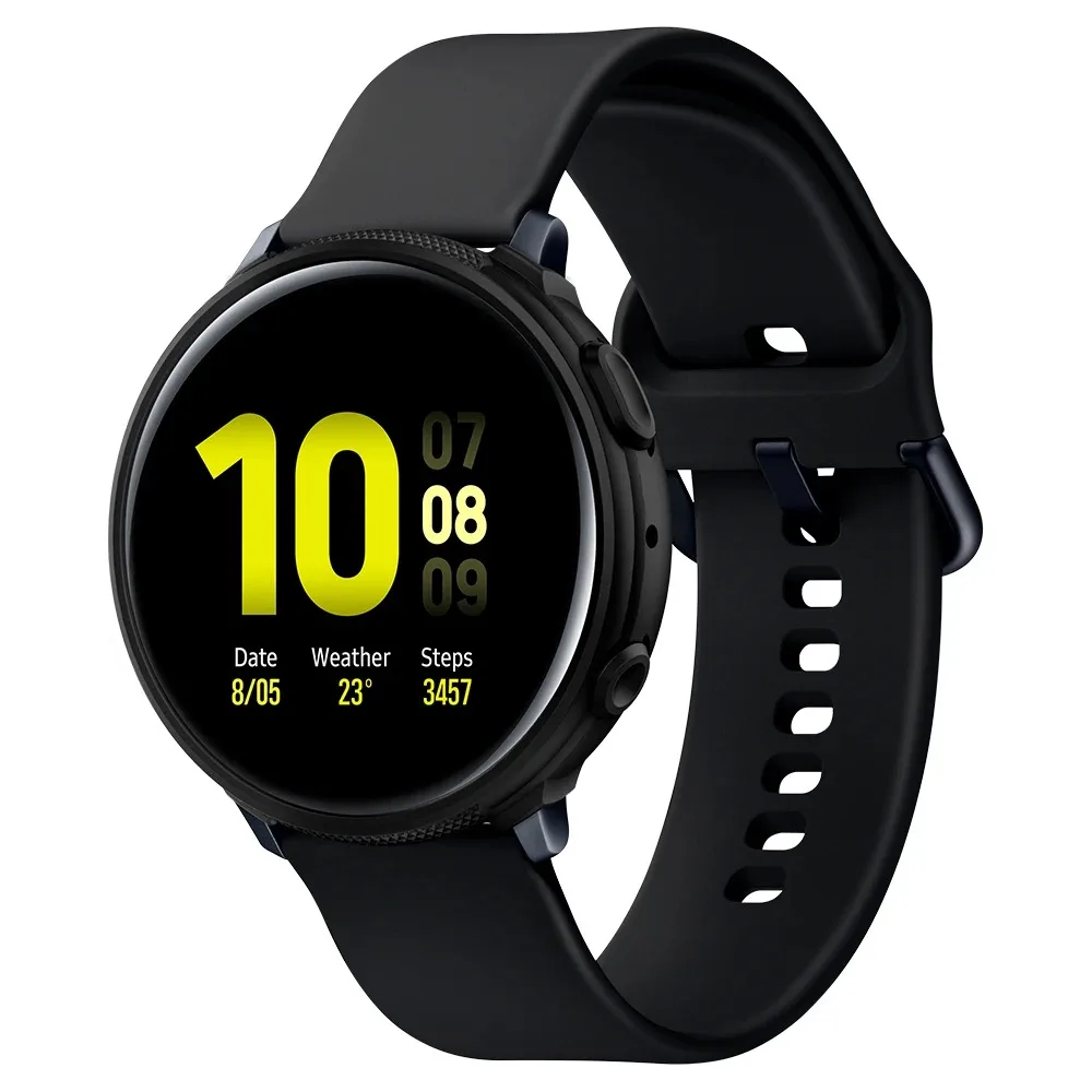 Spigen для Samsung Galaxy Watch Active 2 Active2 40 мм 44 чехол жидкий воздушный защитный Матовая