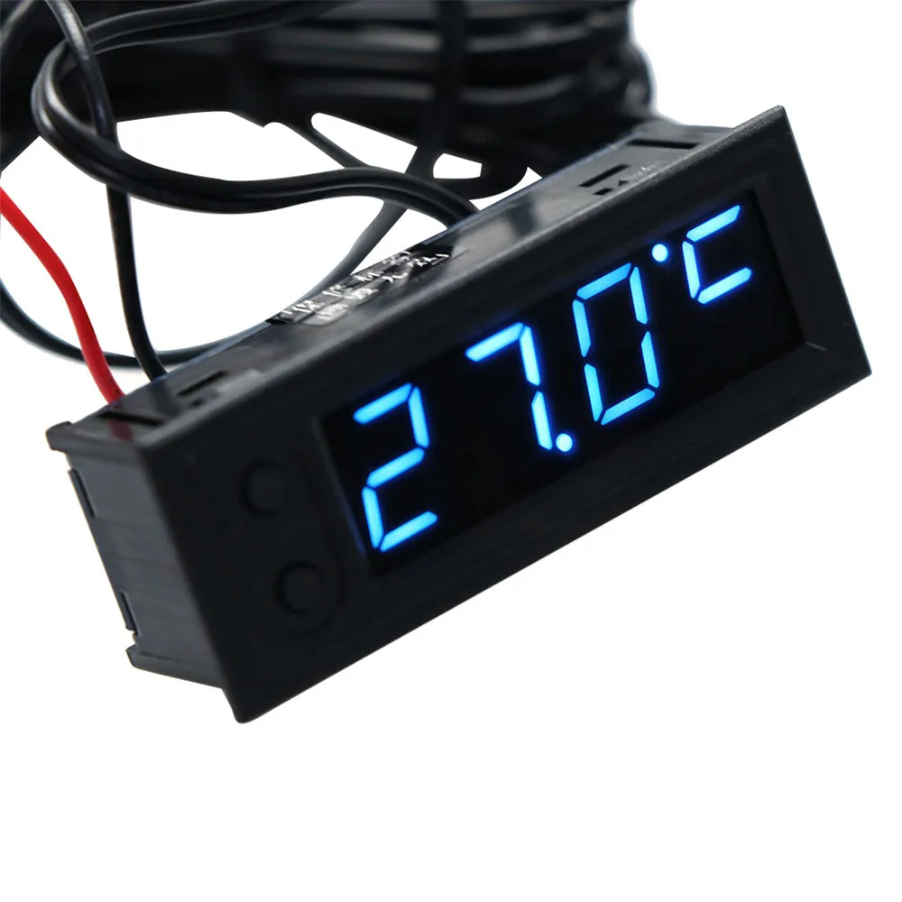 

Multifunction Car Temperature Temperature Sensor Car Accessories Multi-functional Electronic Clock Module Quick Deliver