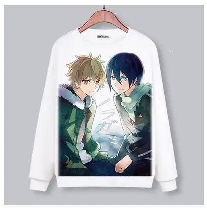 Высокое качество, унисекс, аниме, Noragami Yato Iki hijori Yukine, худи с круглым вырезом, Nora, толстовки, куртка, пальто, Топ - Цвет: 1