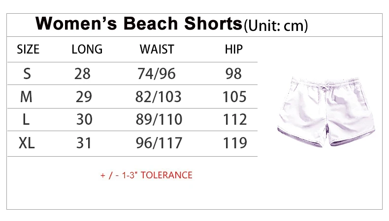 

Customized Fashion 3D Digital Printing Women's Beach Shorts Quick Dry Summer Short Pants Drop Shipping Loose Casual Board Shorts