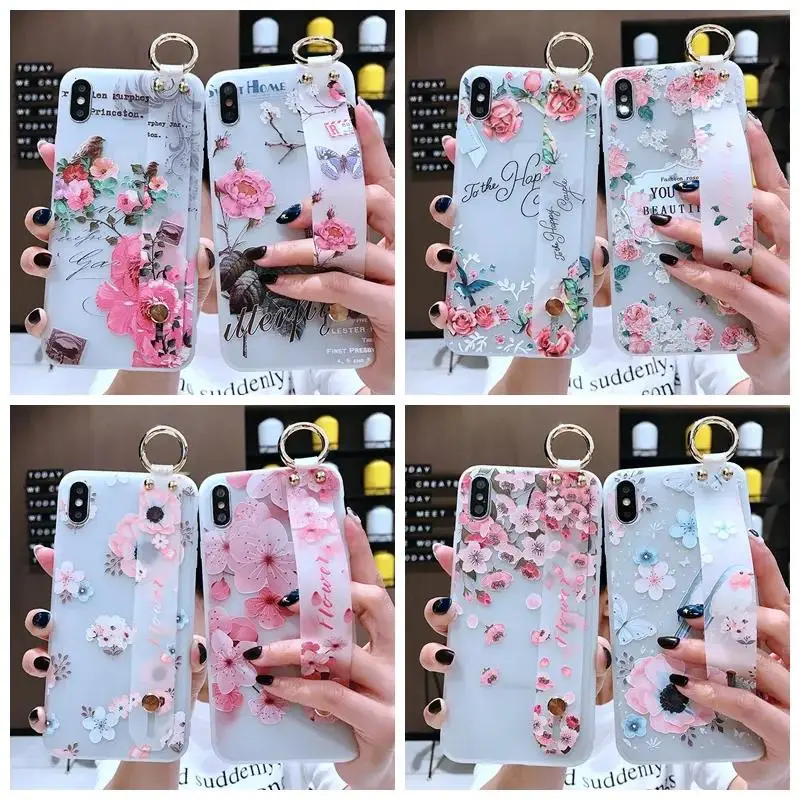 Для Xiaomi Mi 9T A1 A2 8 Lite 9 SE Mix 2 2S Чехол с подвеской на шею и браслетом-держателем 10T note 10 POCO X3.