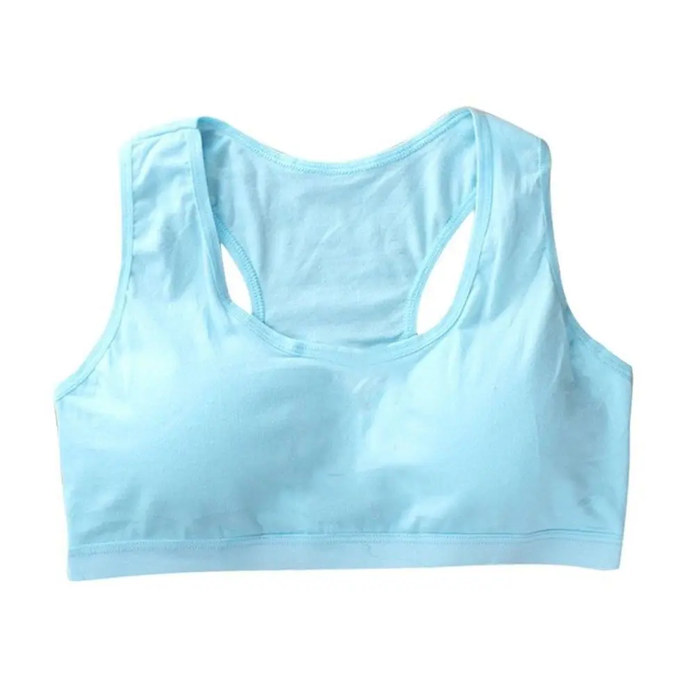 Горячая Распродажа 1 шт. для девочек (8 18 лет) спортивный бюстгальтер укороченный