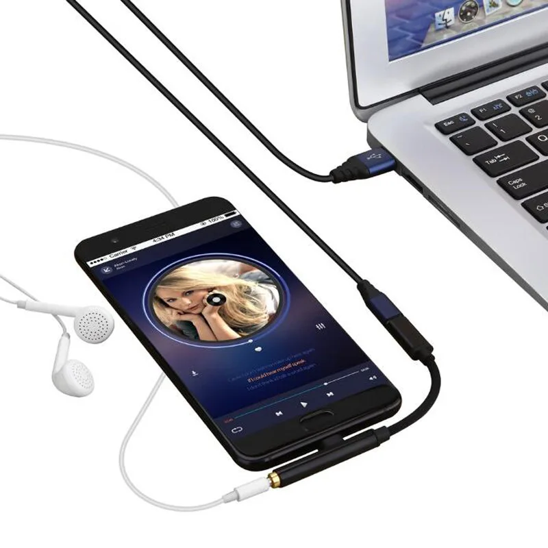 Type-C головка переключения 3 5 аудио линия передачи данных два в одном + USB