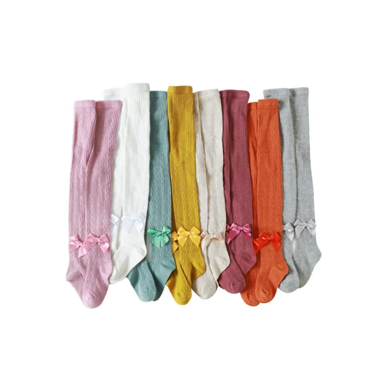 Колготки для девочек дышащие детские штаны с бантом танцев праздничные вечерние