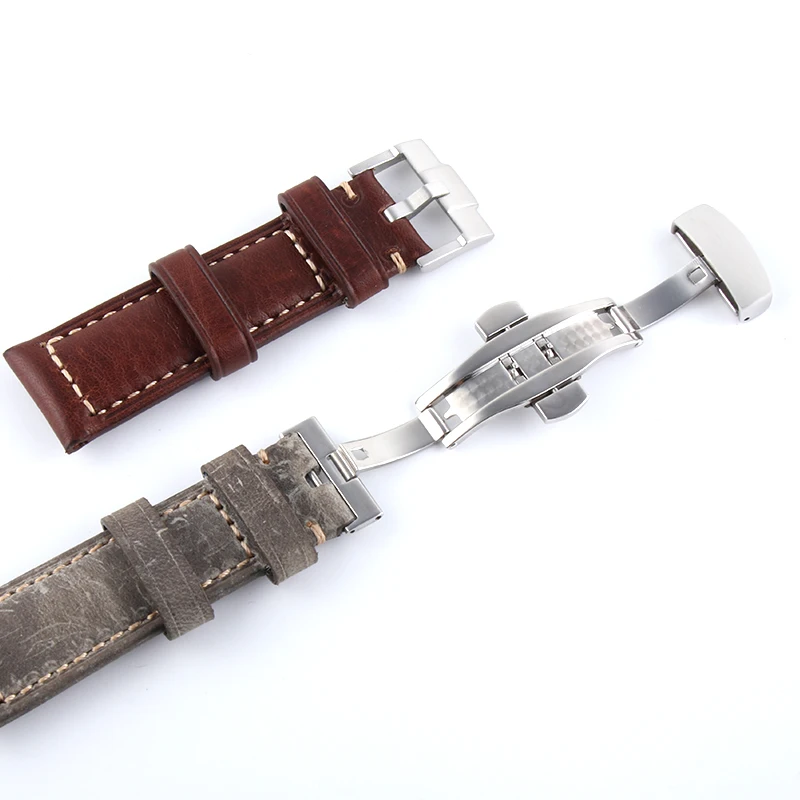 Ремешок итальянский Retrol из натуральной кожи для наручных часов браслет Samsung Gear S3