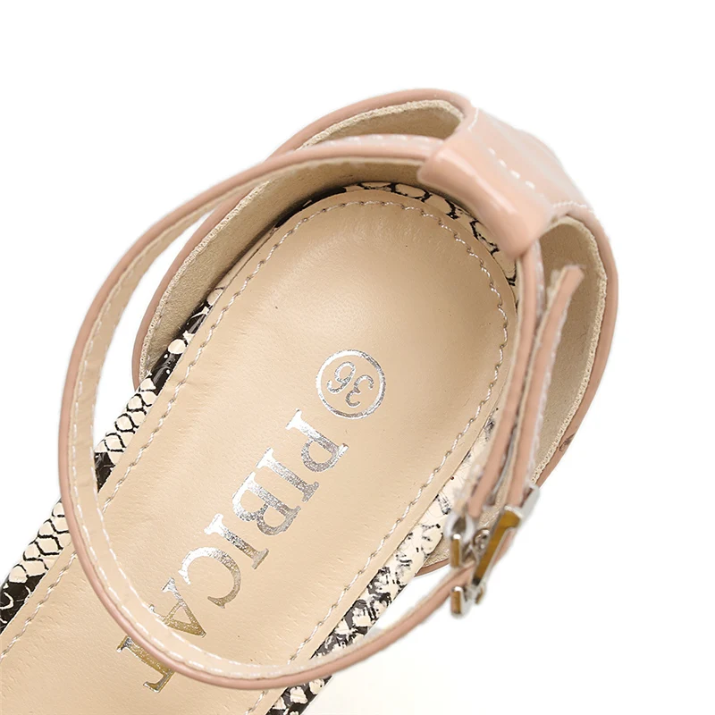 2020 женские классические сандалии на платформе 11 см с высоким каблуком летние