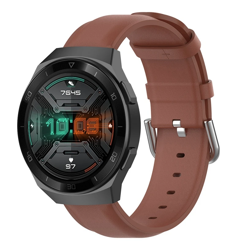 

Leather Strap for Huawei Watch GT2 46mm/GT2E Bands Light 22mm Replacement Wristband