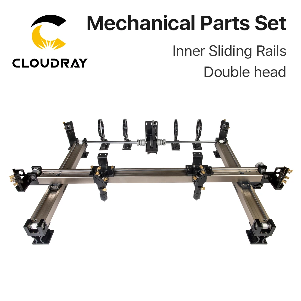 Набор механических деталей Cloudray 900*600 мм комплекты внутренних раздвижных рельсов