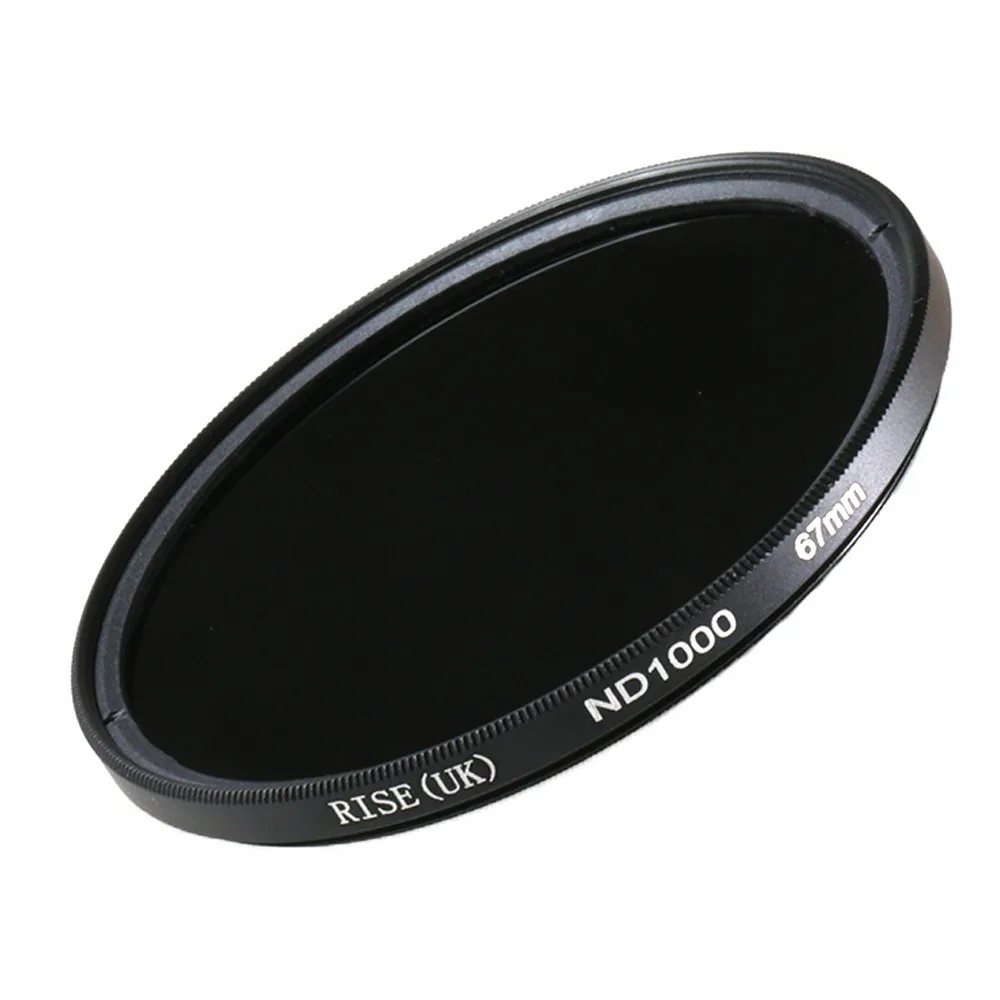 RISE(Великобритания) 67 мм тонкий фильтр нейтральной плотности ND ND1000 для объектива цифровой камеры DV