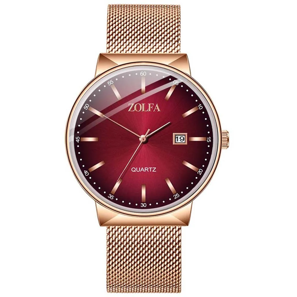 Горячая продажа мужские роскошные модные простые креативные ювелирные часы