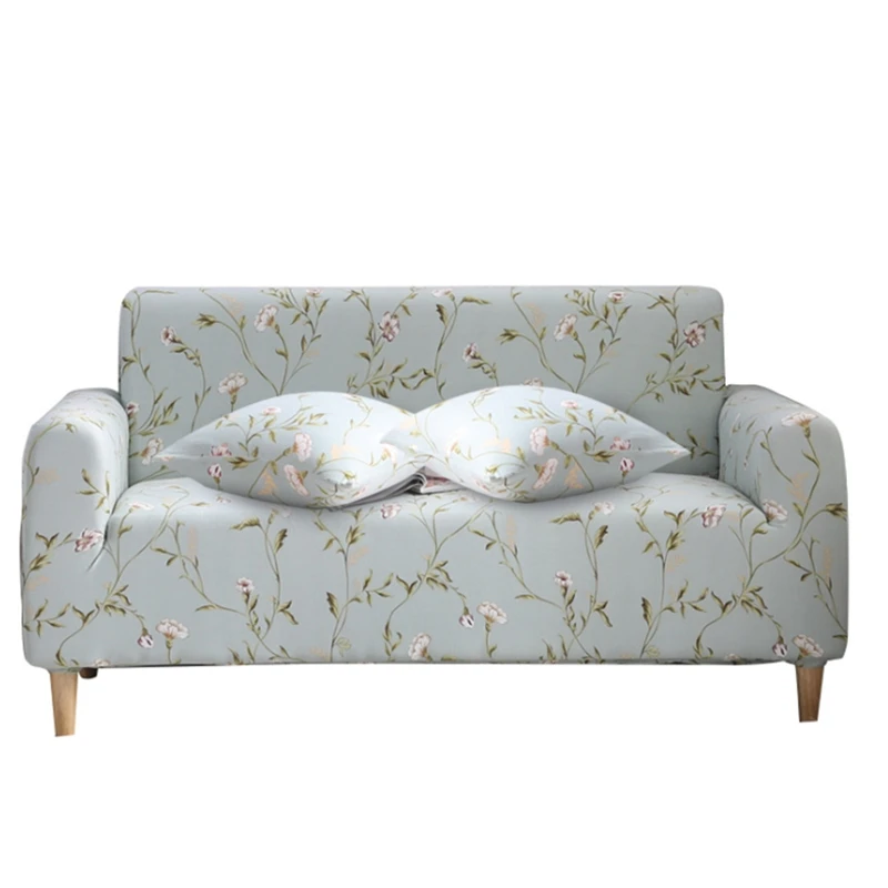 Elastic Sofa Set Furniture Protective Cover Printing Fashion Fabric 1 2 Pillowcase | Дом и сад