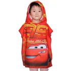 Детское банное полотенце Disney 50 Х100 см, мультяшный Микки, Минни, Человек-паук, Маккуин, с машинками, пляжное полотенце для маленьких мальчиков и девочек, детский подарок