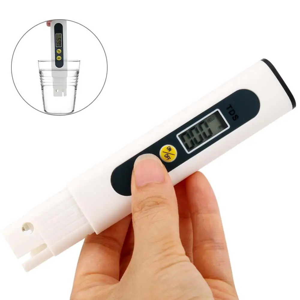 Фотометр цифровой тестер качества воды TDS 0-9999 ppm для питьевой аквариумов |